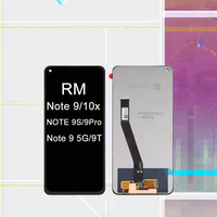 Kit d'écran pour téléphone mobile Redmi Note 9 9 Pro 9T, écran de 6,8 pouces, compatible 4G/5G, comprend l'assemblage LCD interne et externe, garantie d'un an