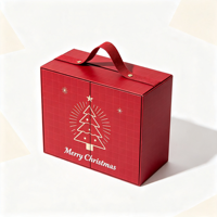 Boîte en carton rigide 24 tiroirs pour calendrier de l'avent de Noël, coffret cadeau de luxe, livraison directe d'usine