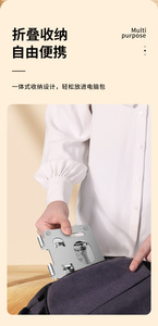 Supporto per Laptop in Alluminio Regolabile con Base Rotante a 360°, Rialzo Pieghevole in Metallo per <span class=keywords><strong>MacBook</strong></span> <span class=keywords><strong>Pro</strong></span> - Product Image 6