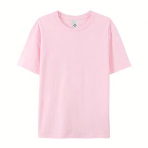 T-shirt uni surdimensionné pour homme 180 g/m² de haute qualité, impression sérigraphique personnalisée, logo numérique, marque, 100 % coton, vente en gros, vierge - Product Image 5