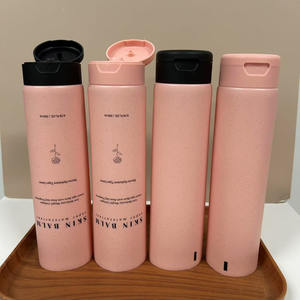 Özel Logo çevre dostu tek kullanımlık şampuan biyobozunur buğday samanı malzeme tüpü yüz temizleyici ambalaj - Product Image 5