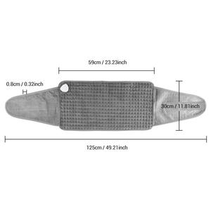 Cinturón de Soporte Lumbar Térmico, Faja Reductora de Abdomen, Cojín de Asiento Calefactable, Almohadilla Térmica de Velcro para el Cuidado de la Cintura en Invierno - Product Image 6
