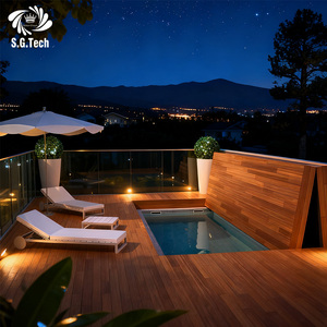 <span class=keywords><strong>Cubierta</strong></span> para <span class=keywords><strong>Piscina</strong></span> Plegable Automática de Madera, Resistente, Duradera y Transitable, de Alta Calidad, Marca Water Crown - Product Image 1