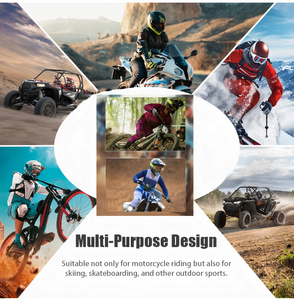<span class=keywords><strong>Masque</strong></span> de course détachable haute définition coupe-vent et respirant unisexe pour toutes saisons, idéal pour le tout-terrain - Prix usine - Product Image 3