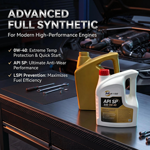 น้ำมันเครื่องสังเคราะห์0W-40 API SP ACEA <span class=keywords><strong>A3</strong></span>/<span class=keywords><strong>B4</strong></span> SAE น้ำมันเครื่อง<span class=keywords><strong>0W40</strong></span>เบนซินสำหรับรถยนต์นั่งส่วนบุคคล - Product Image 2