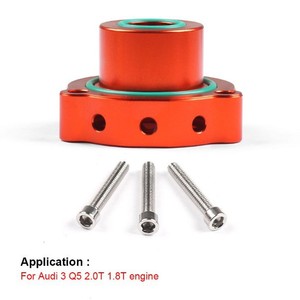 ฐานอะแดปเตอร์วาล์วปรับความดันสำหรับ A3 Audi 8P B7 1.4 2.0T เทอร์โบบูสต์ควบคุมสีส้ม - Product Image 4