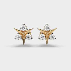 Boucles d'oreilles élégantes en diamant serties, fabriquées en argent sterling 925, bijoux fins de créateur pour mariage, anniversaire, usage quotidien, cadeau - Product Image 6