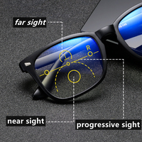 Lunettes de lecture progressives multifocales unisexes noires transparentes roses anti-lumière bleue 2023 Gafas De Lectura Al Por Mayor 2022