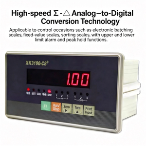 Contrôleur de pesage <span class=keywords><strong>Yaohua</strong></span> XK3190-C8+ pour ensachage, dosage et contrôle de valeur prédéfinie - Product Image 3