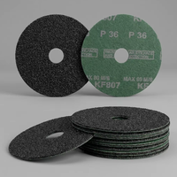 Disque en fibre de 5 pouces avec design à trous ronds, fixation sécurisée, ponçage sans vibrations