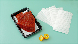 Almohadilla Absorbente de Agua para Empaque de Carne y Vegetales, 160*80mm, Desechable, de Grado Alimenticio, en Oferta - Product Image 3