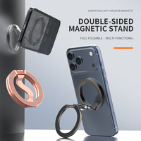Support magnétique pour téléphone avec bras flexible réglable en hauteur pour bureau, aimant puissant, design étanche