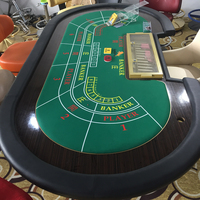 Modernes Design Pokertisch Casino Roulette-Tisch Baccarat Blackjack Casino-Tisch