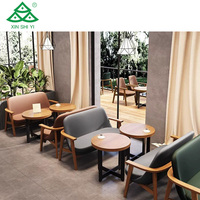 Meubles de luxe pour restaurants commerciaux ensemble de tables et de chaises pour hôtels cafés restaurants café