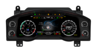 WEIJUNPRO 12.3 inci instrumen dasbor Digital Cluster kondisi baru Panel Speedometer untuk Toyota Land Cruiser 2008-2015