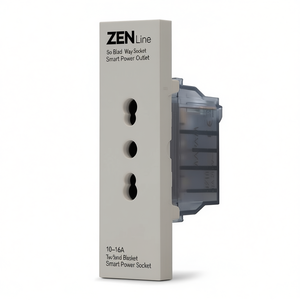Prise intelligente bidirectionnelle sablée ZEN Line 1016A - Product Image 2