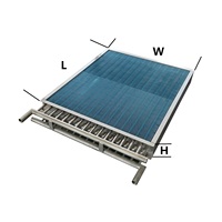 Tubo intercambiador de calor industrial Enfriadores de aire evaporativos Evaporadores de bobina de enfriamiento
