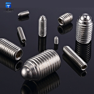 Tornillo de fijación de bola de localización en forma de onda, sujetadores de acero inoxidable, acabado liso con bola de resorte - Product Image 4