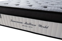 Meubles de chambre à coucher, échantillon gratuit, matelas à ressorts ensachés haute résilience, fabricants de matelas Queen et King, prix bas