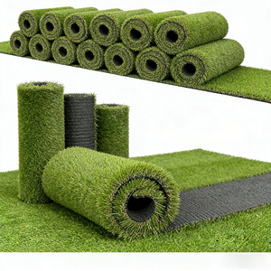Césped Sintético de Alta Calidad para Paisajismo, Suave, Impermeable, en Rollo, para Aplicaciones en Exteriores, Jardín, Deportes y Fútbol - Product Image 1