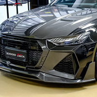 Kit carrosserie en fibre de carbone sèche style MSY, capot moteur, couvercle de capot, pièce aérodynamique, remplacement extérieur pour Audi RS6 C8 2019-2025