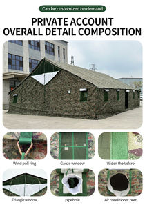 Tente d'urgence de secours en toile de camping excédentaire Heavy Duty Command à vendre - Product Image 6