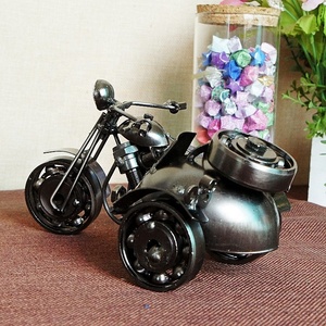 Modellino di Moto Antica in Metallo, Veicolo Giocattolo Pressofuso, Decorazione per la Casa, Vendita Calda 2021 - Product Image 4