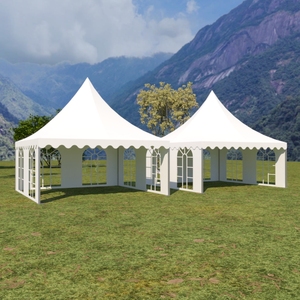 Carpa Torre para Bodas, <span class=keywords><strong>Lona</strong></span> de PVC, Diseño <span class=keywords><strong>con</strong></span> <span class=keywords><strong>Ventana</strong></span> Transparente - Product Image 1