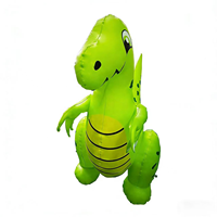 Dinosaure gonflable pour piscine, flottant, en PVC durable de bonne qualité