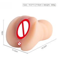 Tragbarer männlicher Masturbator, Taschenmuschi, manueller Stroker-Cup, kompakte Reisegröße, realistisches künstliches Vagina-Spielzeug für Männer, Erwachsene