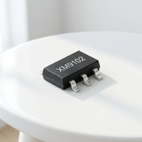 Régulateur Linéaire XM9102 SOT23-5 DFN1x1 LDO, Entrée 2V-7V, Sortie Fixe 0.5A, 1.2V 1.5V 1.8V 2.5V 2.8V 3.0V 3.3V, ICs SMD à Courant de Repos Ultra-Faible