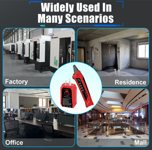 Herramientas profesionales de prueba de circuitos para uso de ingenieros Buscador de disyuntores digitales i-Pook PK310A/B con probador CFCI - Product Image 4