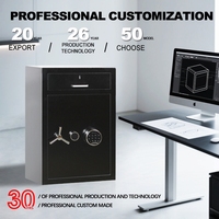 Cash Drop Safes Kaution Schublade Safe Stahl Safe