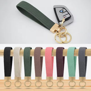 Keychain Wristlet, Stretchy <b>Key</b> Chain <b>for</b> Car <b>Keys</b> with 2 Keyrings and D <b>ring</b>, Cute Wrist Lanyard <b>for</b> <b>Women</b> Men - Product Image 4