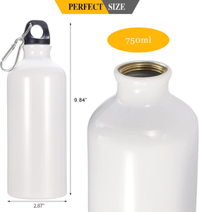 <strong>750ml</strong> Sublimation Blanks Travel <strong>Bottles</strong> Customized Sport Aluminum <strong>Water</strong> <strong>Bottle</strong> - Product Image 2