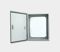 Boîtier de distribution électrique personnalisé en acier inoxydable IP54, armoire électrique extérieure thermolaquée pour OEM