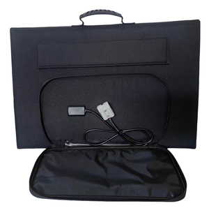 Foldable Portable Monocrystalline 120W Lightweight <b>Solar</b> for Outdoor Home Travel Picnic - Product Image 2