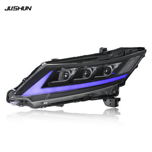 Ensemble de phares Jushun Honda Odyssey, trois lentilles LED DRL, signal dynamique, 15000 Lm, RC3, 2015-2021 - Product Image 4