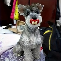Jouet à mâcher amusant en forme de sucette, jouets à lancer, lèvres rouges, base blanche