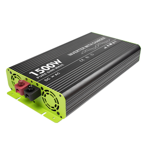 <strong>Power</strong> <strong>Inverter</strong> 1500w DC to AC Pure Sine Wave <strong>Inverter</strong> Charger 12v to 220v Solar InverterName UPS - Product Image 2