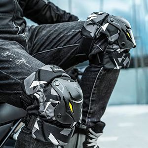 Venta caliente verano transpirable hombres <span class=keywords><strong>y</strong></span> mujeres <span class=keywords><strong>rodilleras</strong></span> <span class=keywords><strong>coderas</strong></span> motocicleta eléctrica equipo de equitación equipo de protección - Product Image 3