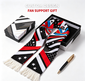Ensemble Écharpe et Bonnet Personnalisés avec Logo pour Supporters de Football – Accessoires Essentiels pour Clubs, Événements et Promotions - Product Image 3