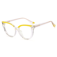 MS 97687 Lunettes œil de chat anti-lumière bleue à la mode Trendy TR Monture de lunettes optiques Monture de lunettes de designer pour femmes