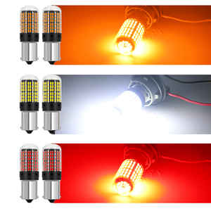 New YD A80 T20 1156 1157 3014 144smd LED tín hiệu lần lượt đèn lỗi miễn phí Canbus 12-24V Sương Mù Ánh sáng Audi A5 mô hình - Product Image 4