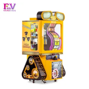 coin operated Big Bass Wheel Of Lottery Game Prize Rolling Machine for amusement