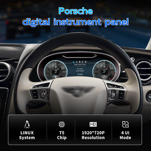 Afficheur numérique du tableau de bord Continental GT/Flying Spur, compteur de vitesse, Apple CarPlay, Android Auto pour Bentley - Product Image 3