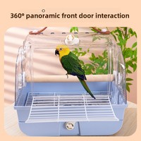 Cage à oiseaux pour perroquets, respirante, portable, anti-évasion, pour extérieur, fournitures pour animaux de compagnie