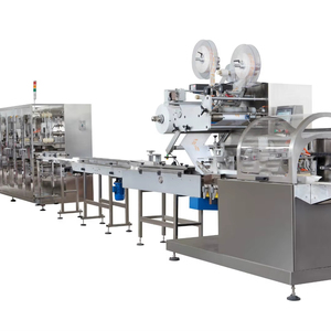 HY-2700A + HY-360 bébé lingette humide pliant et machine à emballer, lingette humide faisant la machine - Product Image 1