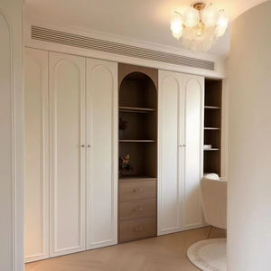 Armadi Walk-In in Melamina Effetto Legno, Mobili per Camera da Letto, Sistemi di Archiviazione Premium per Organizzazione Personalizzata della Camera //Guardaroba - Product Image 1