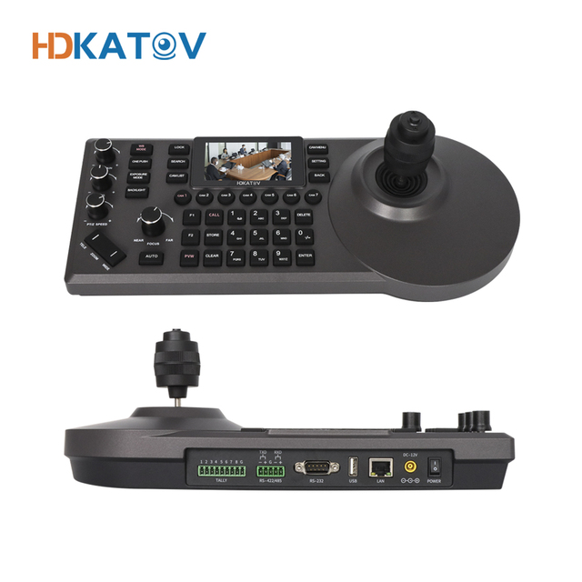 JJTS Super Broadcast Camera Keyboard Joystick IP Controller for PTZ Cameras